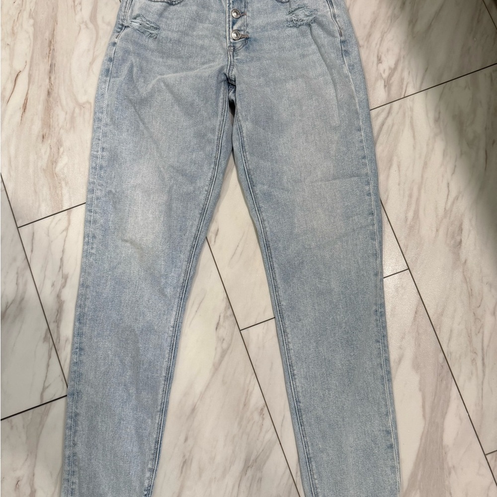 American Eagle Outfitters Blue Straight Leg Jeans